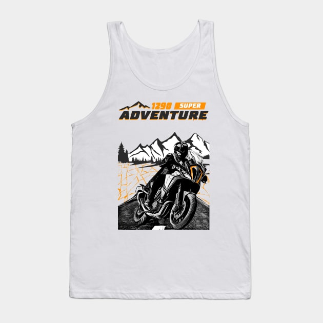 Super Adventure 1290 Tank Top by EvolutionMotoarte